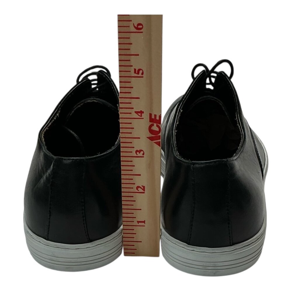 To Boot New York Black Leather Winters Low Top Sneakers Men’s 10.5 Casual Shoes - Picture 10 of 13